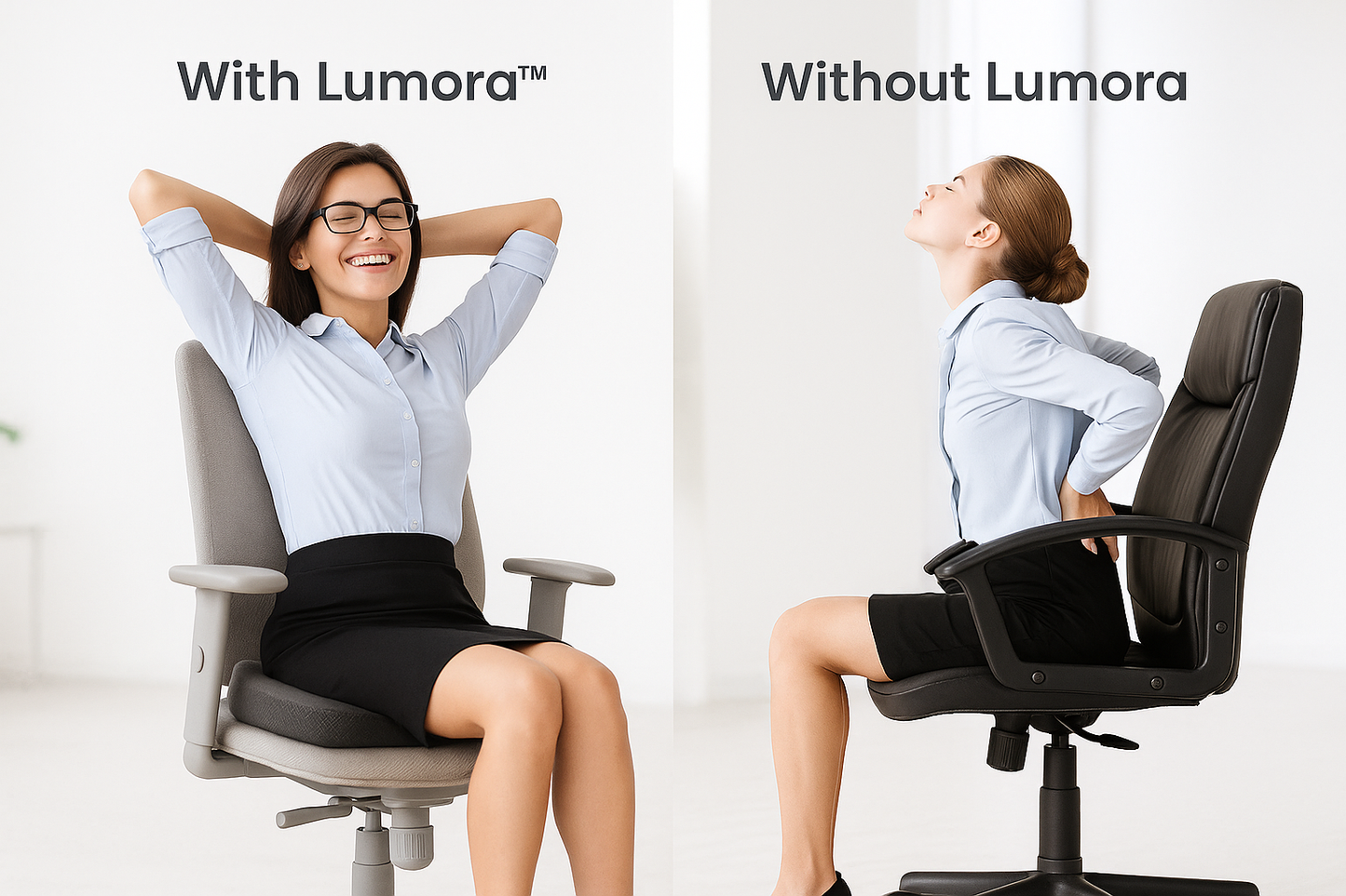 ✨ Lumora™ Memory Foam Cushion